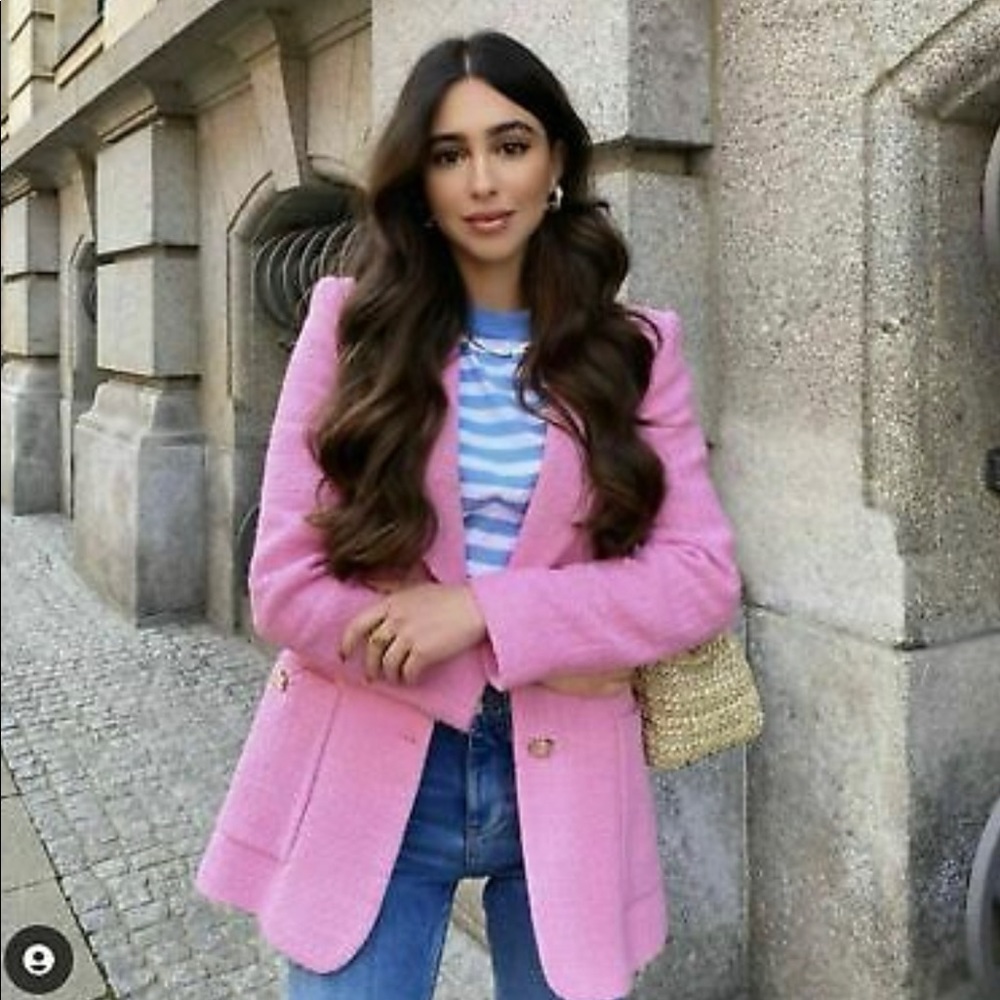 Zara Pink Blazer